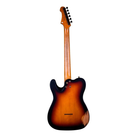 Guitarra Eléctrica Jet Guitars Jt350relic Sunburst Relic Diestro
