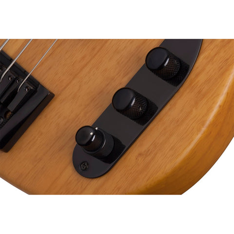 Bajo Electrico 5 Cuerdas Schecter Model-t Session-5 Diestro Naranja Claro Satin