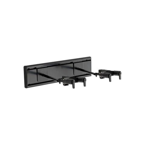 Hercules Gsp402sb  Rack De Pared Para 2 Guitarras Negro