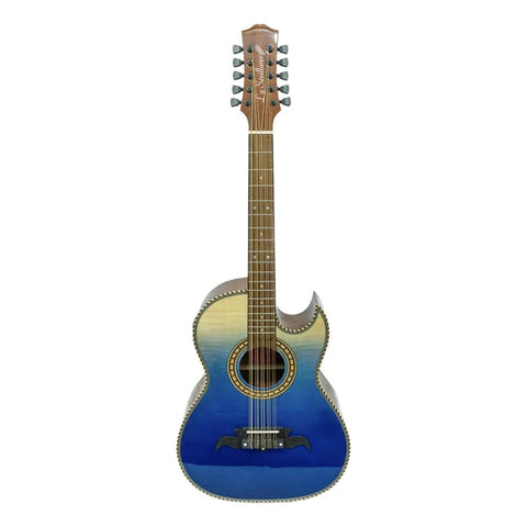 Bajo Quinto La Sevillana Electroacústico Azul Bq338ce Deluxe Diestro Azul