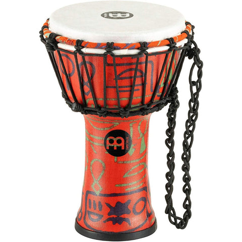 Djembe Junior De 7 Pulgadas Color Pharaoh´s Script Meinl Jrd Rojo
