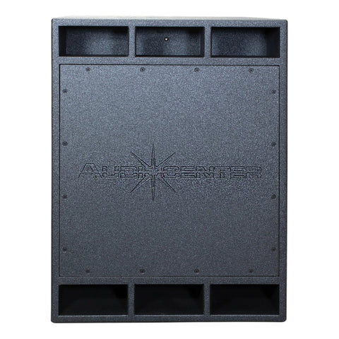 Bafle Sub Audiocenter Sa3118 Iii Subwoofer Con Ruedas 2000w Negro