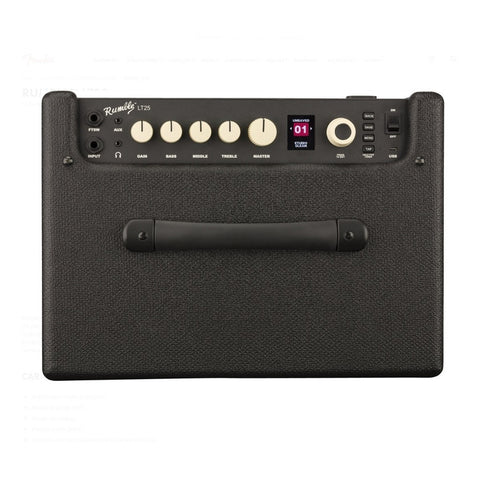 Amplificador Para Bajo De 25w Fender Rumble Series Lt25 Negro