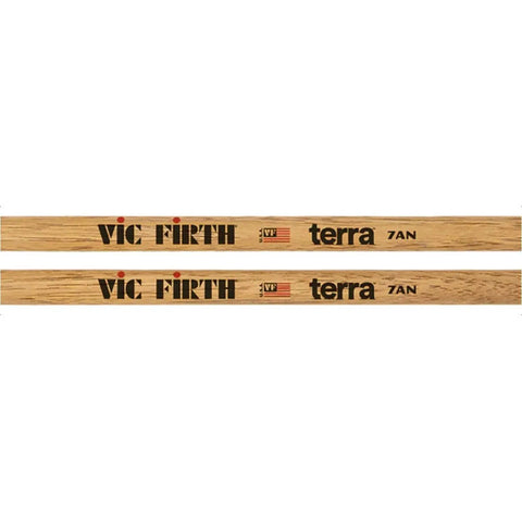 Vic Firth P5atn4pk Terra 5a  Baquetas Nylon Hickory 4 Pares Natural 7a