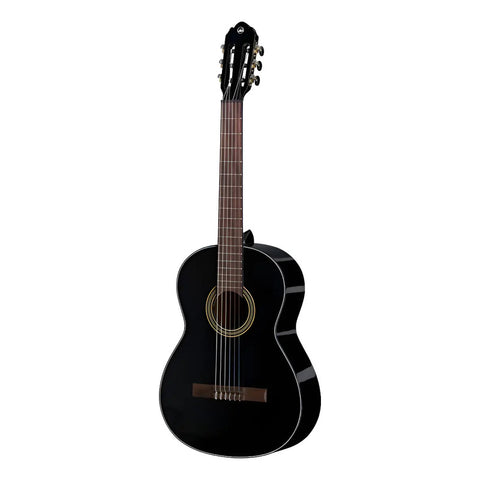 Guitarra Clásica Student Escala 4/4 Negra Gewa Vg500142 Negro
