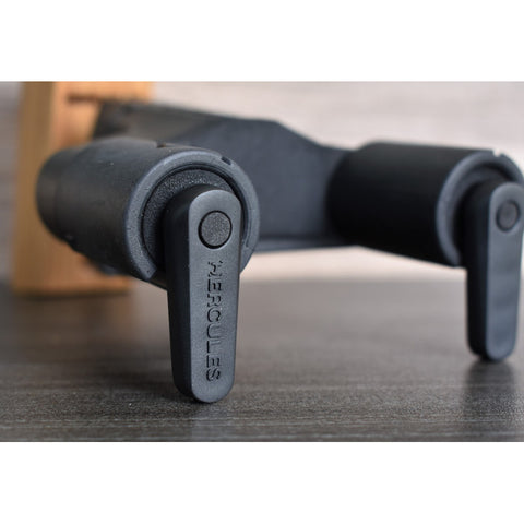 Soporte De Pared Para Guitarra O Bajo Hercules Gsp38wb Plus Negro