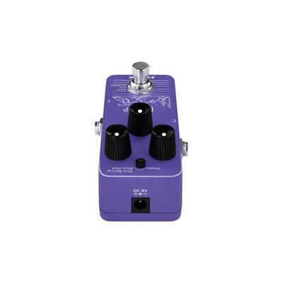 Mini Pedal De Reverb Para Guitarra Nux Nrv-3 Damp Reverb Color Morado