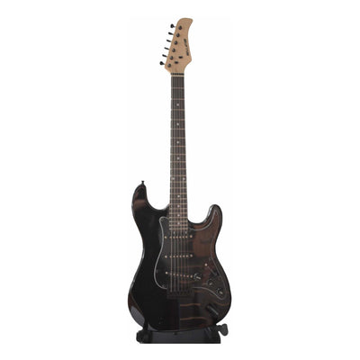 Paquete De Guitarra Eléctrica Bellator Negp10wstbkb.