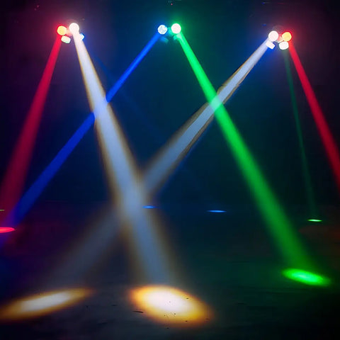 Luz De Escenario Led Beam Adj Rotobeam 4 Luces Color Rgbw