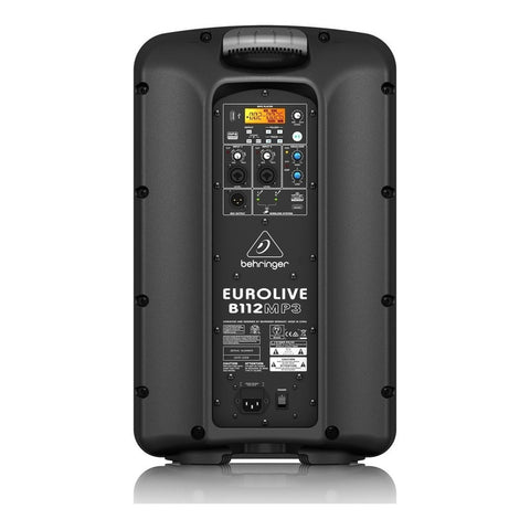 Bocina 12 Pulgadas Behringer Amplificado B112mp3 Negro