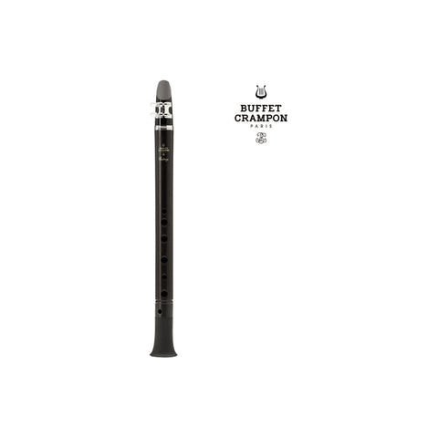 Clarinete Pocket En D Cuerpo De Granadilla Buffet Bc2041-2-0 Negro