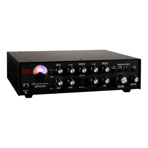 Amplificador Eléctrico Bajo Ashdown Rm-800-evoiii 800w 2 Salidas Negro