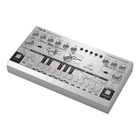 Sintetizador Bass Line Análogo Plata Behringer Td-3-sr