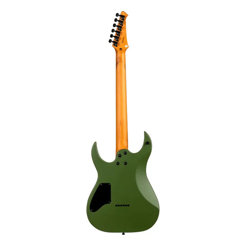 Guitarra Eléctrica 6 Cuerdas Spira Guitars S-400 Dark Green Diestro Verde Musgo