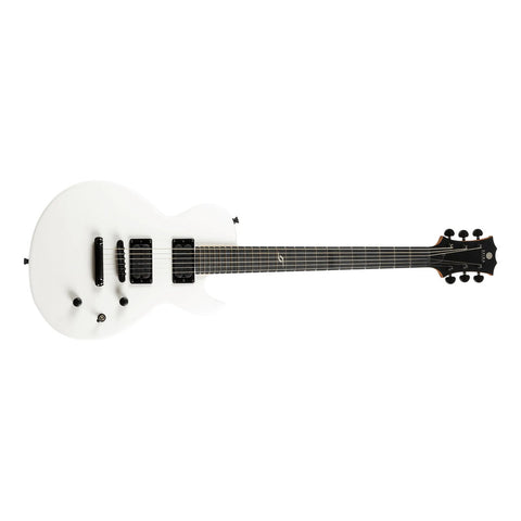 Guitarra Eléctrica Tipo Les Paul Spira L-400 Satin White Diestro Blanco Ébano