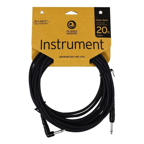 Daddario Pwcgtra20 Cable Instrumento Guitarra Bajo 6 Metros