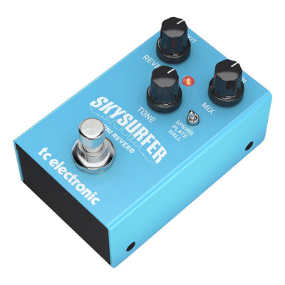 Tc Electronic Skysurfer Mini Reverb Pedal Efecto Para Guitarra Color Azul