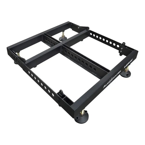 Soporte Para Bafles Audiocenter K-la210-dsp Hf De Piso, Negro