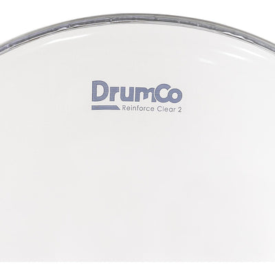 Parche Para Batería Reinforce Clear 2 De 18 Dr-18rc2 Drumco