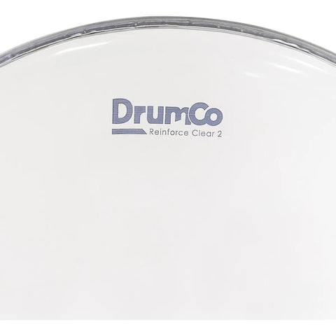 Parche Para Batería Reinforce Clear 2 De 18 Dr-18rc2 Drumco