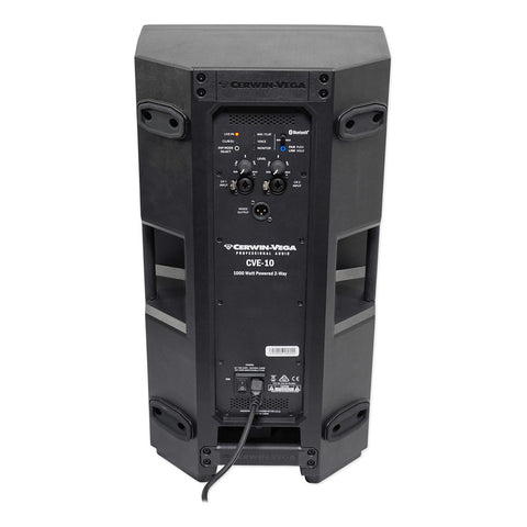 Bafle Amplificado Activo Bluetooth 10 Cerwin Vega Cve-10-na Negro