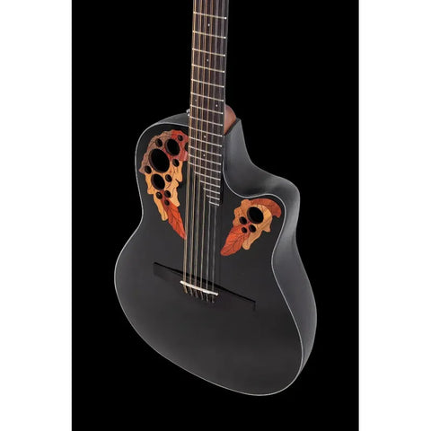 Guitarra Electroacústica Celebrity Elite Ovation Ce4412-5-g Negro