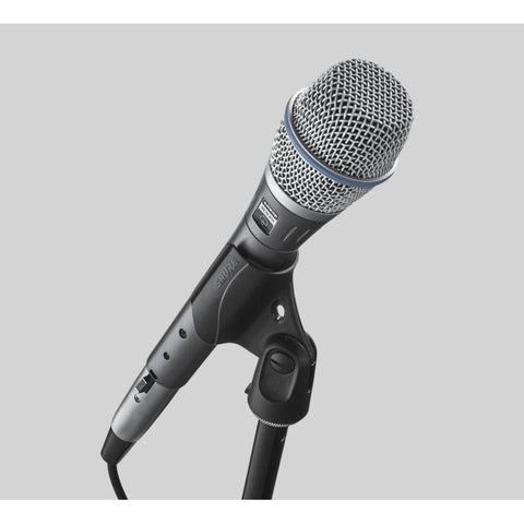 Micrófono Vocal Supercardioide Original Shure Beta 87a Plateado