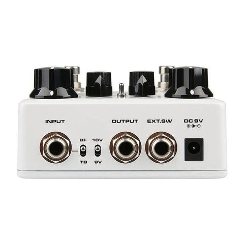 Pedal Blanco De Efecto Overdrive Nux Ndo-5 Ace Of Tone Blanco