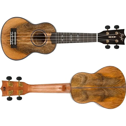Ukelele Soprano Acústico Flight Dus450 Mango Madera Marrón Mate