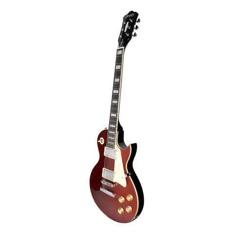 Guitarra Eléctrica 6 Cuerdas Mars Les Paul Classic Red Color Rojo Material Del Diapasón Palo De Rosa Orientación De La Mano Diestro