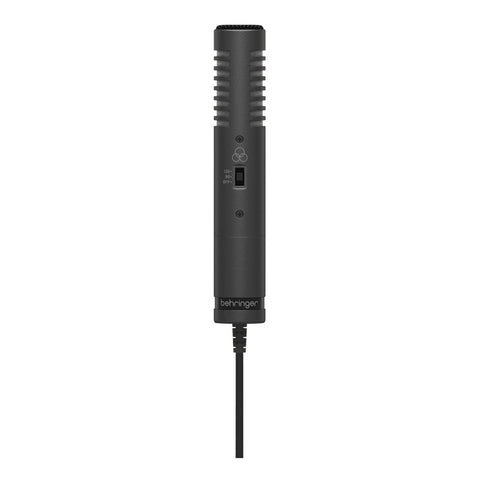 Micrófono Shotgun De Condensador Behringer Video Mic Ms Negro