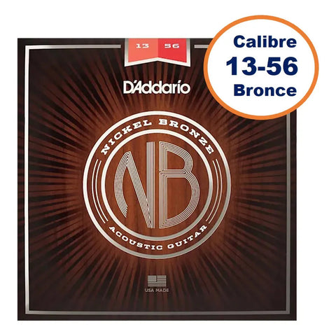 Encordadura D'addario Nb1356 Guitarra Acústica