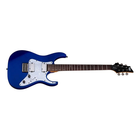 Guitarra Eléctrica Schecter Banshee-6 Tilo Electric Blue 24 Trastes Diestro Palo De Rosa