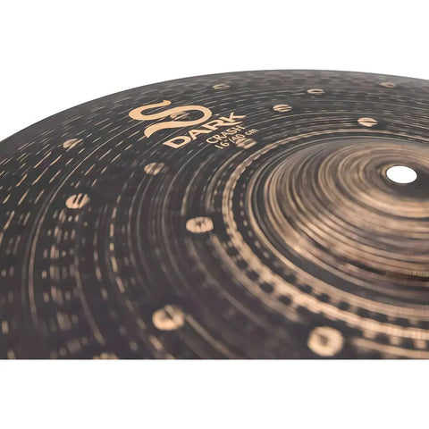 Platillo Crash 16 Serie S Dark Sd16c Zildjian Color Dorado Oscuro