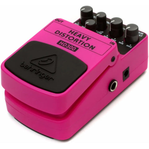Pedal De Distorsión P/ Guitarra, Behringer Hd-300 Rosa
