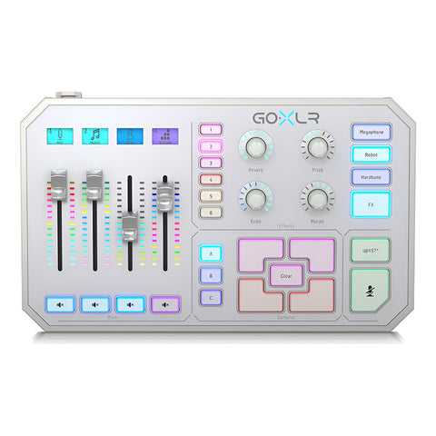 Controlador Mixer Streamers Contenido Tc Helicon Goxlr-wh Blanco