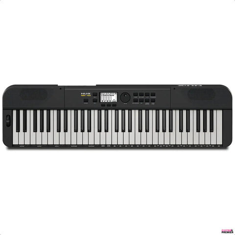 Teclado Nux Nek-100 61 Teclas Sensitivas Bluetooth Y Midi Negro