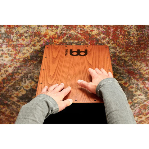 Cajon Headliner Ajustable Modelo Hcaj-1awa - Fresno Blanco Americano Teñido