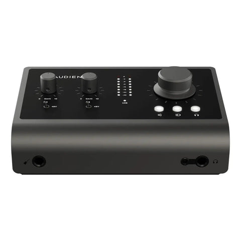 Interfaz De Audio Usb Audient Id14 Mkii 2ª Gen 96khz 24bit Gris Gris Oscuro