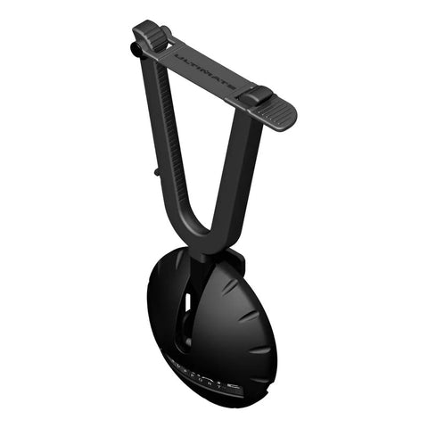 Colgador De Guitarra C/yugo Estilo De Correa Ultimate Gs-10s Negro