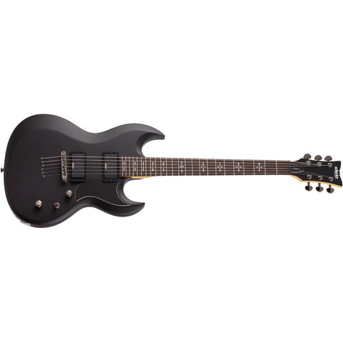 Guitarra Electrica Negro Satinado Schecter Demon S-ii