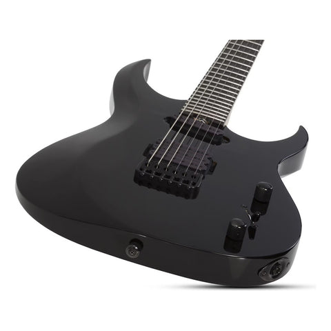 Guitarra Eléctrica Schecter Sunset-6 Triad Gloss Black Diestro Negro
