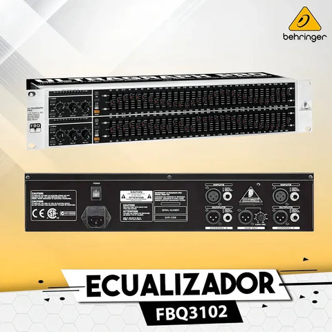 Behringer Ecualizador Fbq3102 Hd