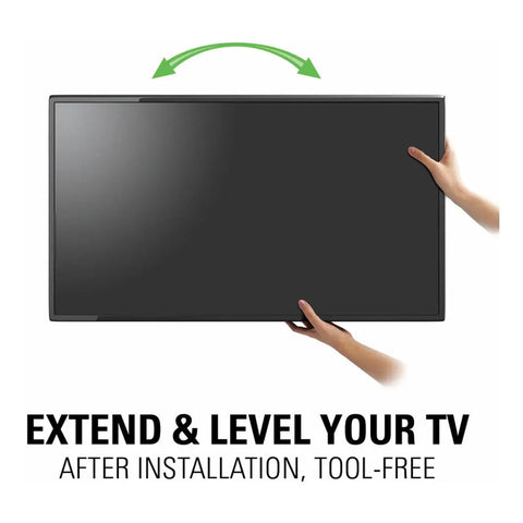 Soporte Full Motion De Pared Para Tv 46 A 90 Sanus Vlf628-b1 Negro