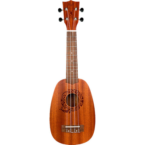 Ukelele Piña Soprano 12 Trastes Con Funda Flight Nup310 Marrón