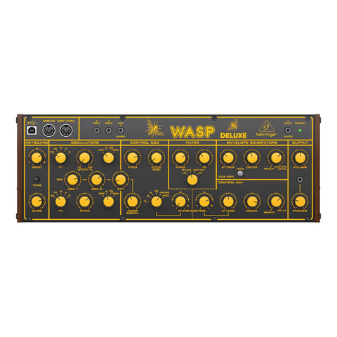 Sintetizador Híbrido Legendario Behringer Wasp Deluxe