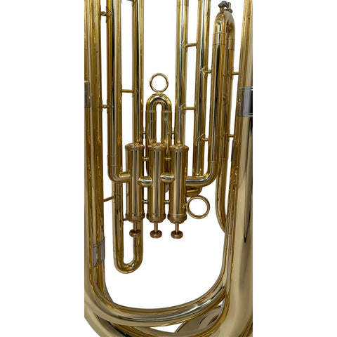 Tuba En Sib (bb) De Latón Amarillo Benjamin Adams Tu100 Dorado