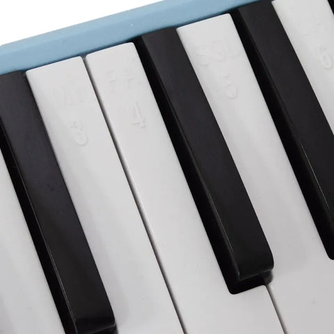 Melodica De 32 Teclas Con Estuche De Tela Maxima Sr-32sf Blu