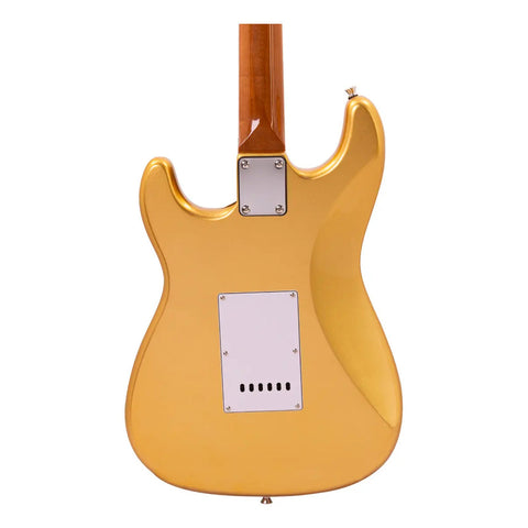 Guitarra Eléctrica Babilon Epic Ii-gd Stratocaster 6 Cuerdas Golden Diestro Color Dorado