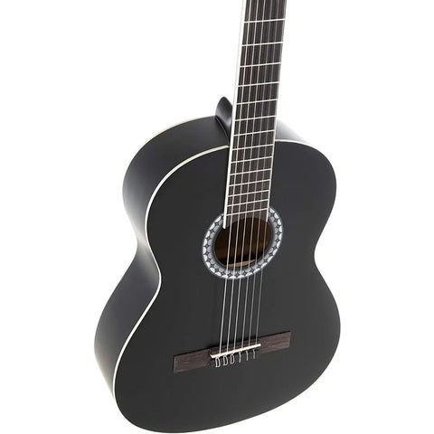 Guitarra Clásica Concert Escala 3/4 Negra Gewa Ps510146 Negro